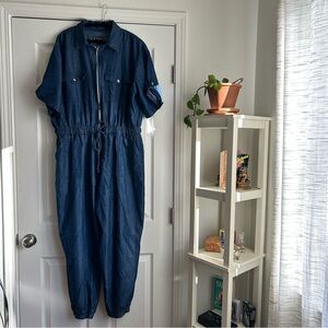 Denim Blue Jumpsuit